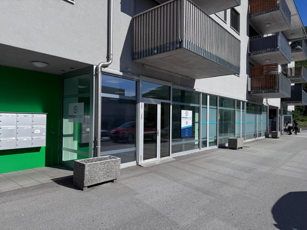 Physio Soins - Sion - Façade vue latérale