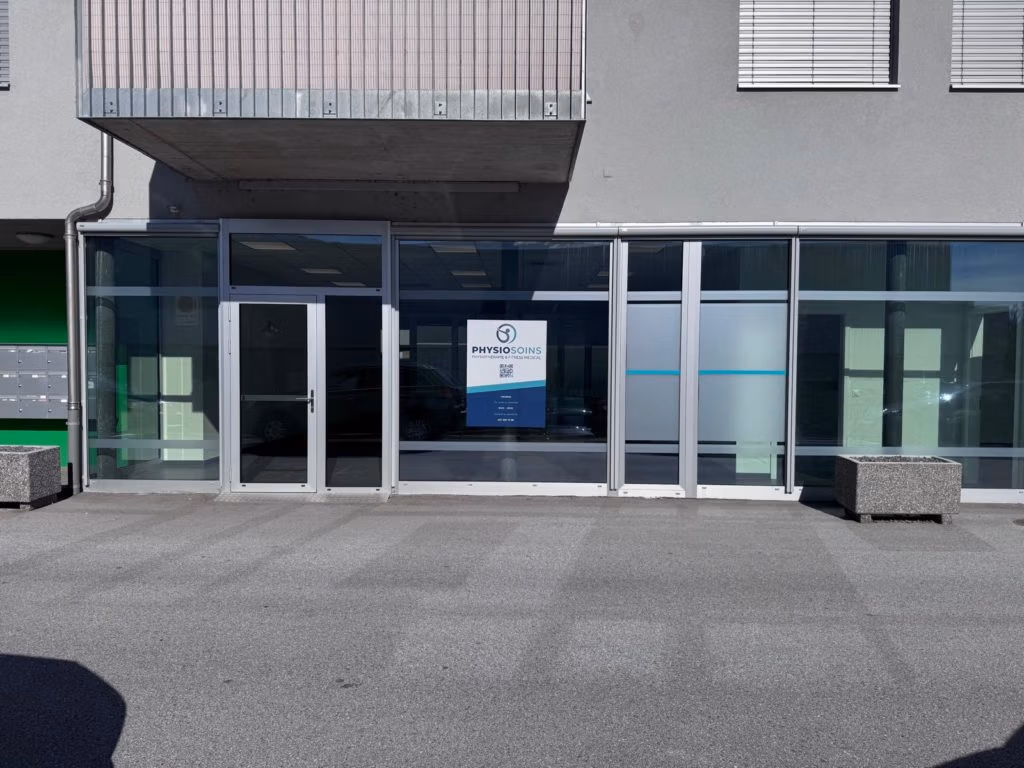 Physio Soins - Sion - Façade Cabinet