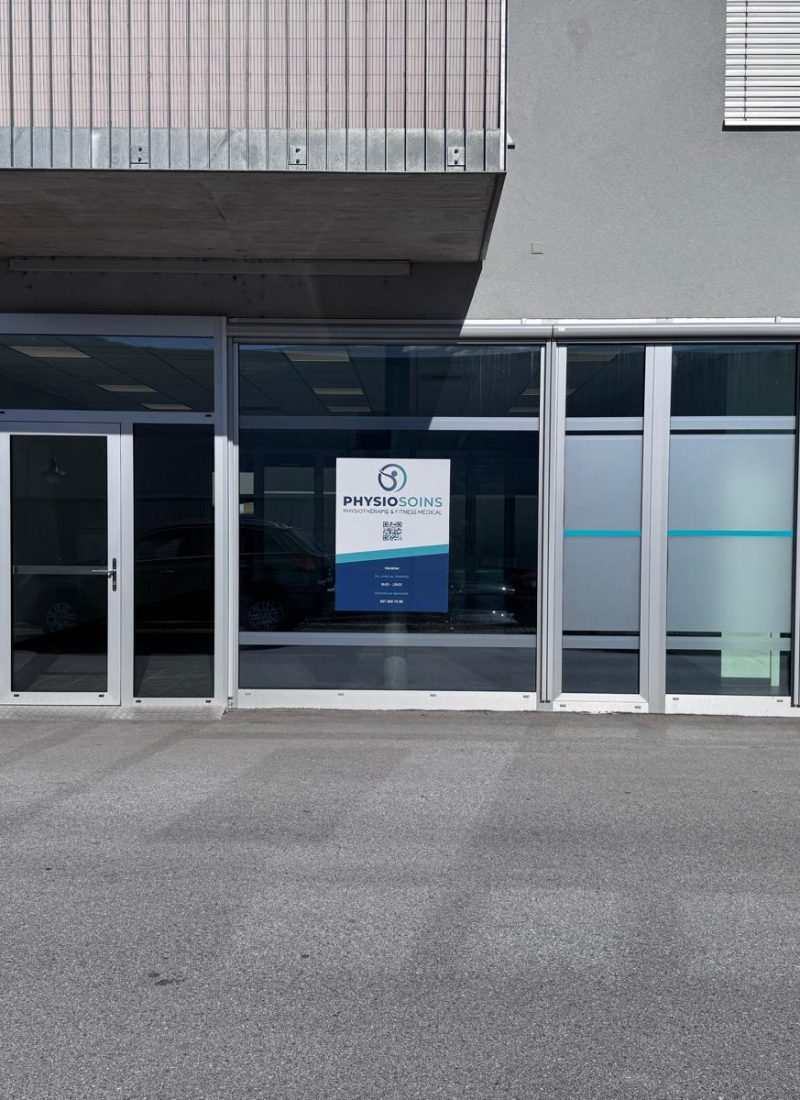 Physio Soins - Sion - Façade Cabinet